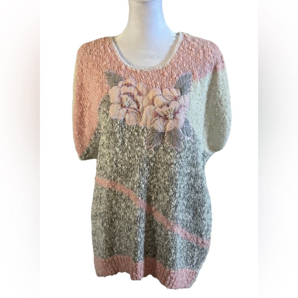 Vintage Partners by Mervyn’s Floral Knit Top